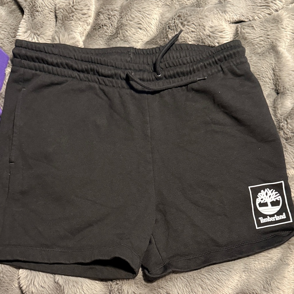 Timberland Women's Athletic Black Shorts